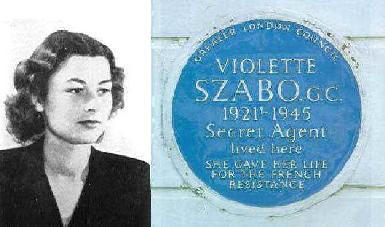 Blue Plaque, 1981, Violette Szabo, Tania Szabo, Young Brave and Beautiful, 18 Burnley Road, Stockwell, South London